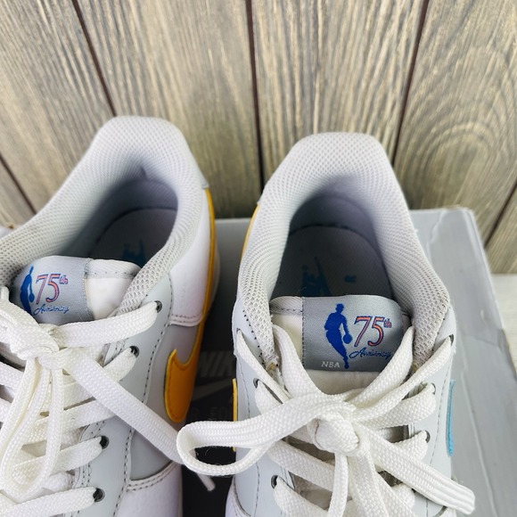 Nike NBA x Air Force 1 LV8 75th Anniversary Sneakers Shoes Size 6.5Y main image 6